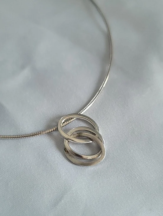 925 Omega Chain Necklace - Picture 2 of 6